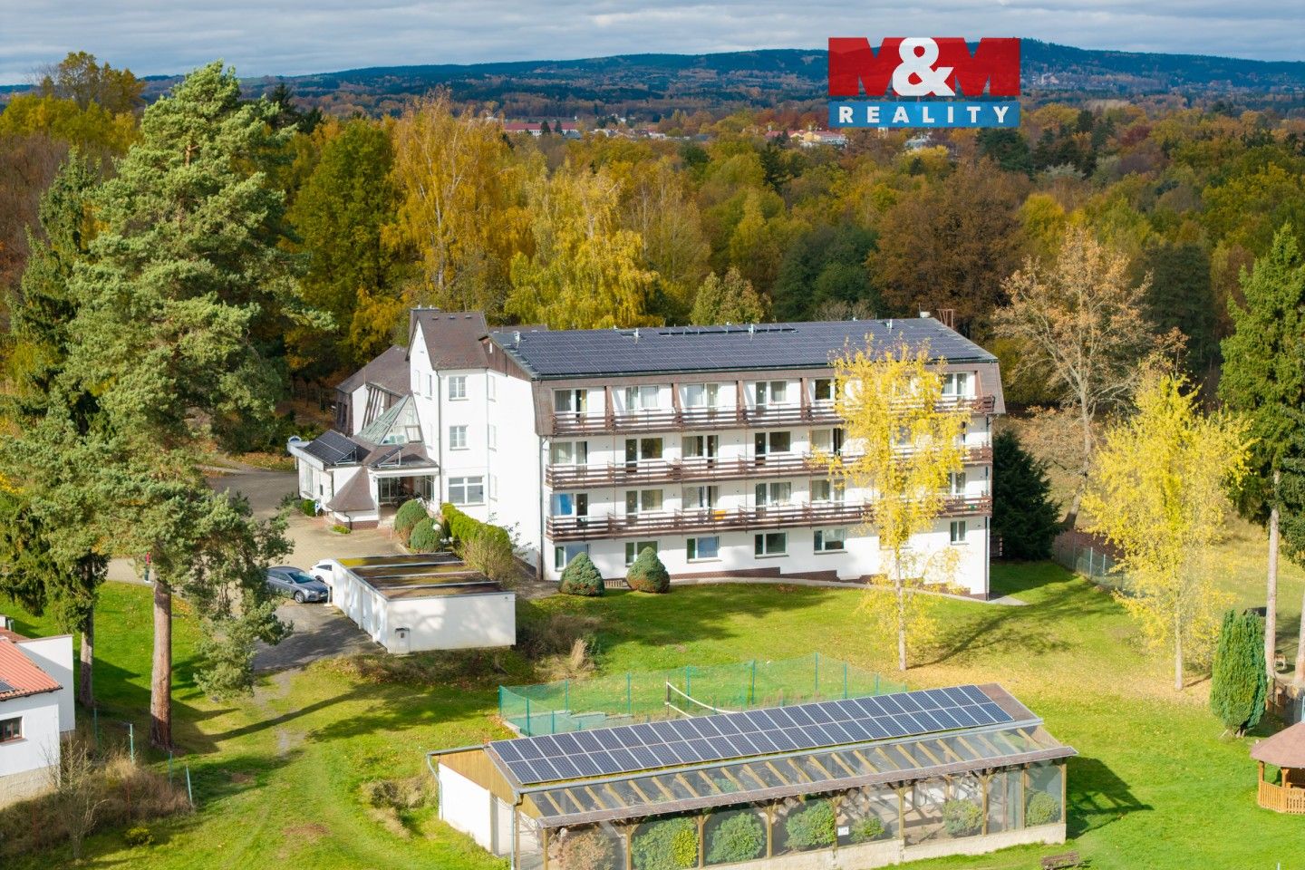 Ubytovací zařízení, Střížov, Cheb, 1 900 m²