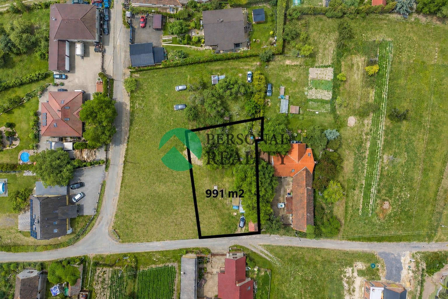 Pozemek pro bydlení, 991 m²