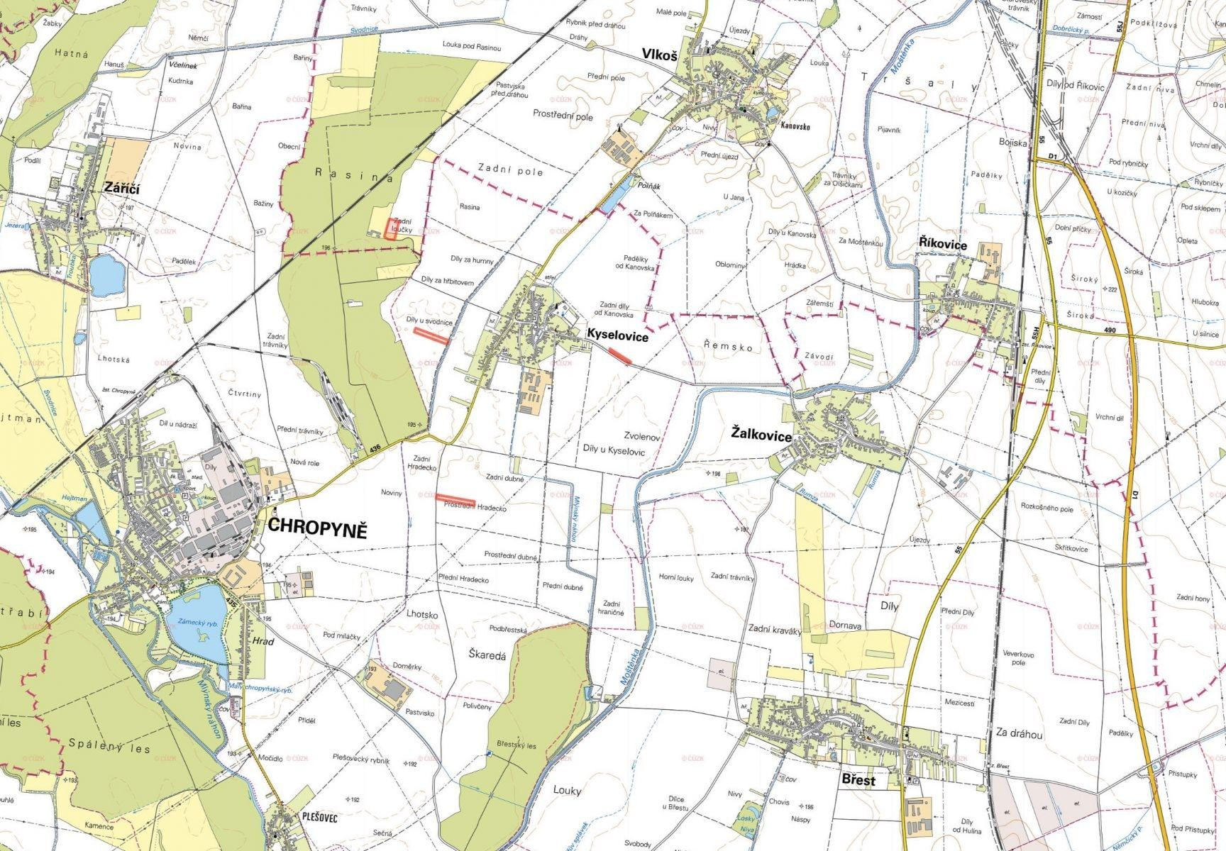 Prodej zemědělský pozemek - Kyselovice