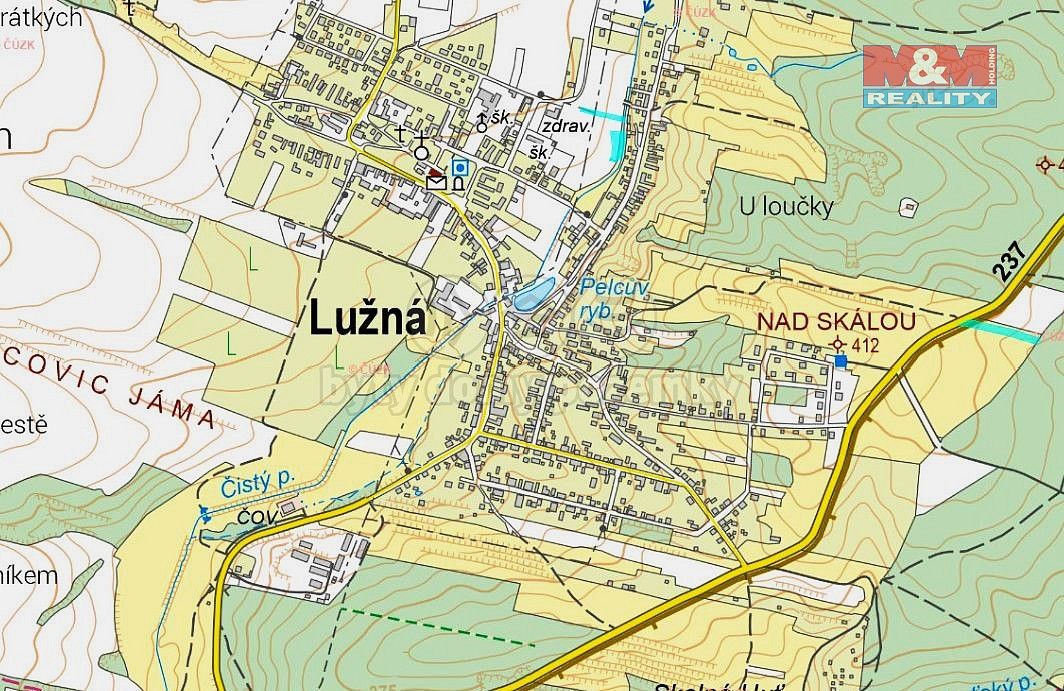 Zemědělské pozemky, Lužná, okres Rakovník, Středočeský kraj - 2