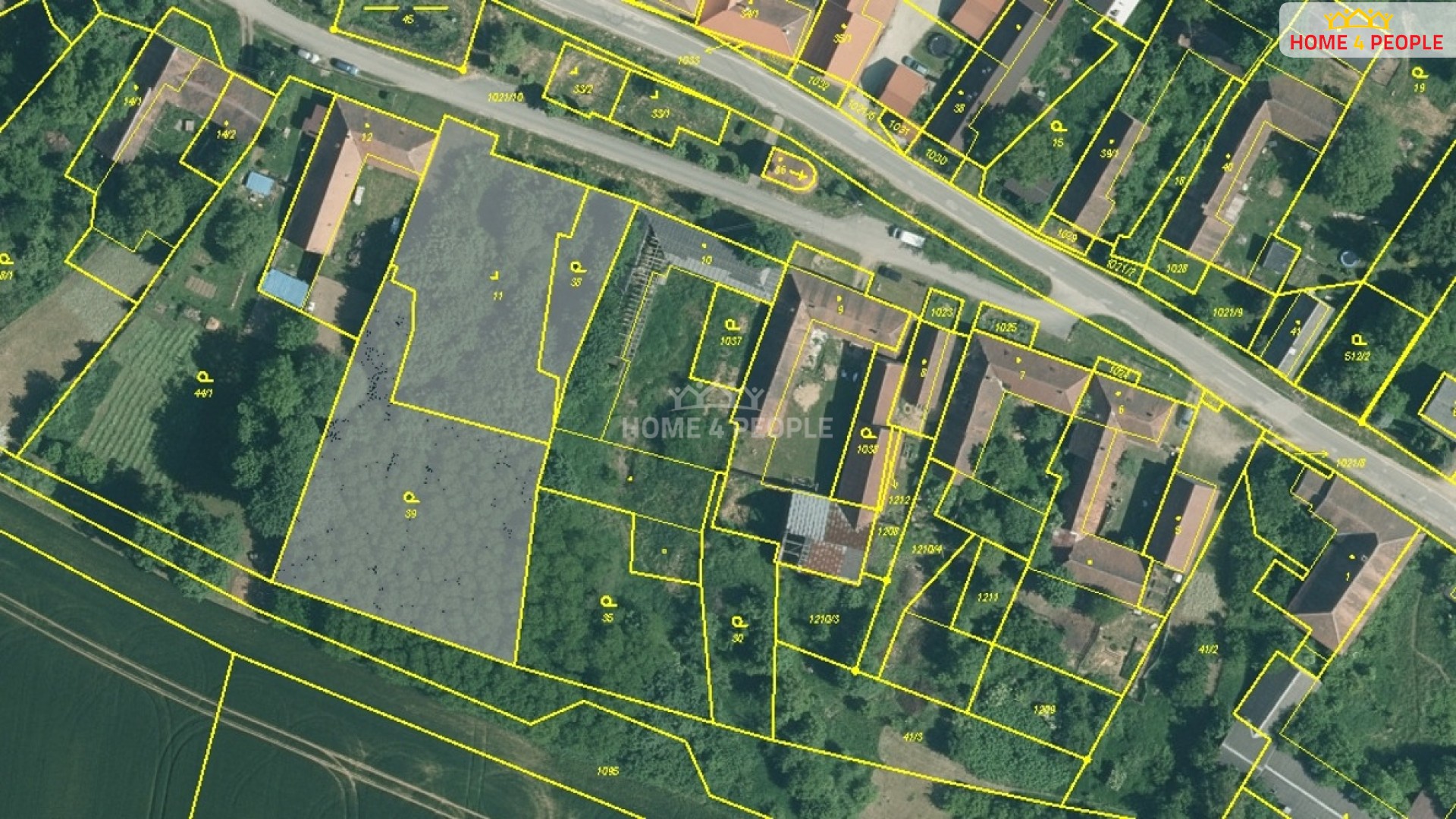 Prodej pozemek pro bydlení - Chvalkovice, Dešná, 3 468 m² - 5