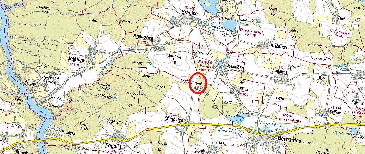 Lesy, Stehlovice, okres Písek, Jihočeský kraj - 2
