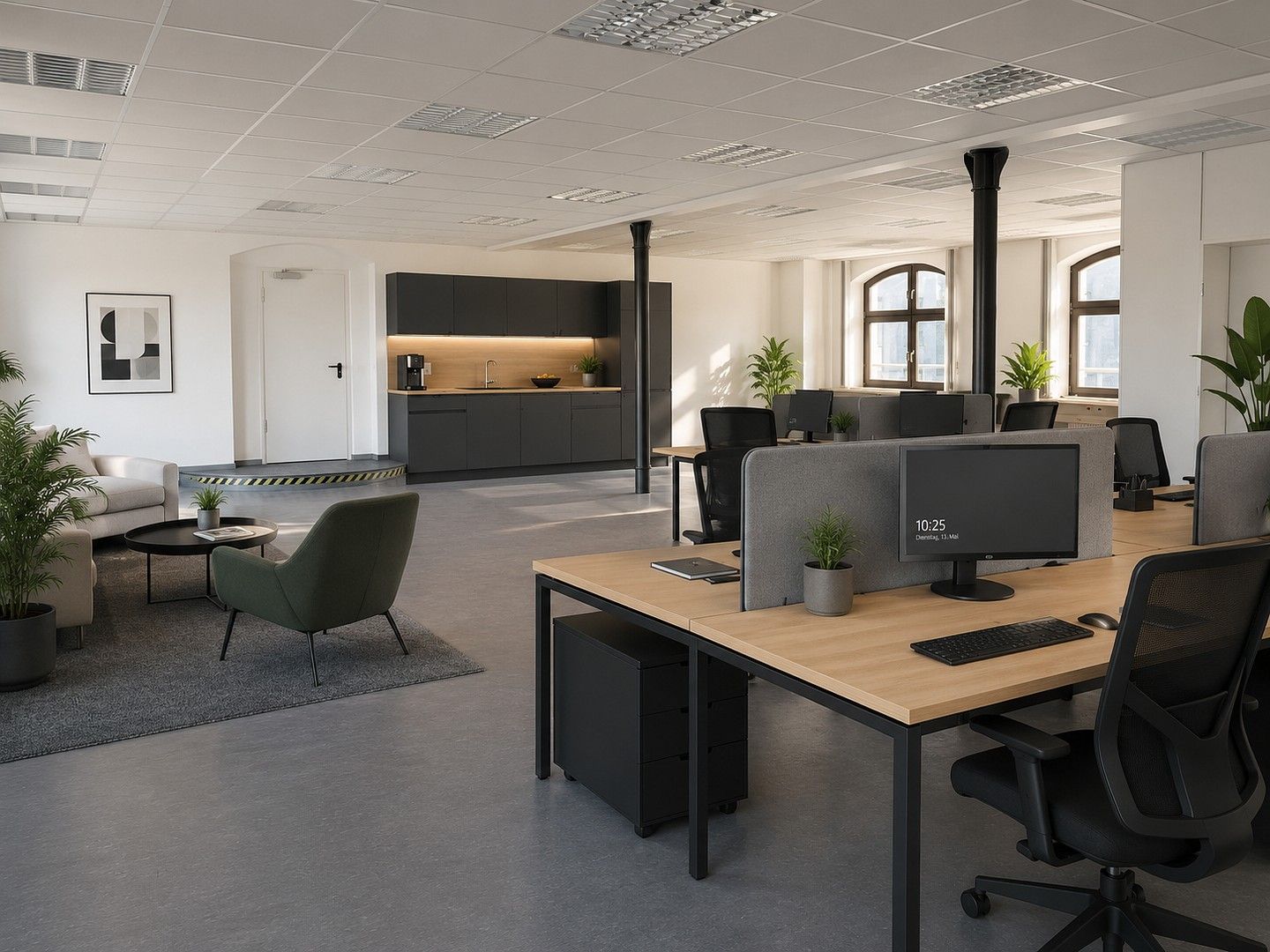 Kanceláře, Dresden Leuben Sachsen 01257, 200 m² - 1