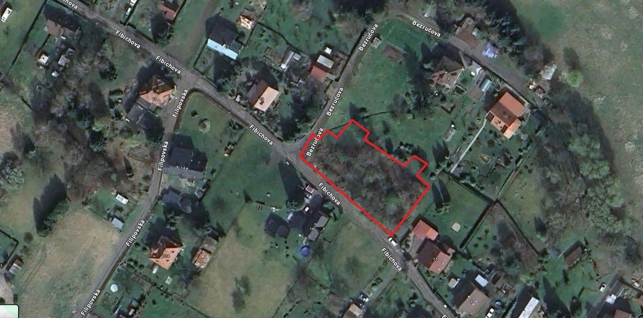 Pozemky pro bydlení, Fibichova, Jiříkov, 1 m²