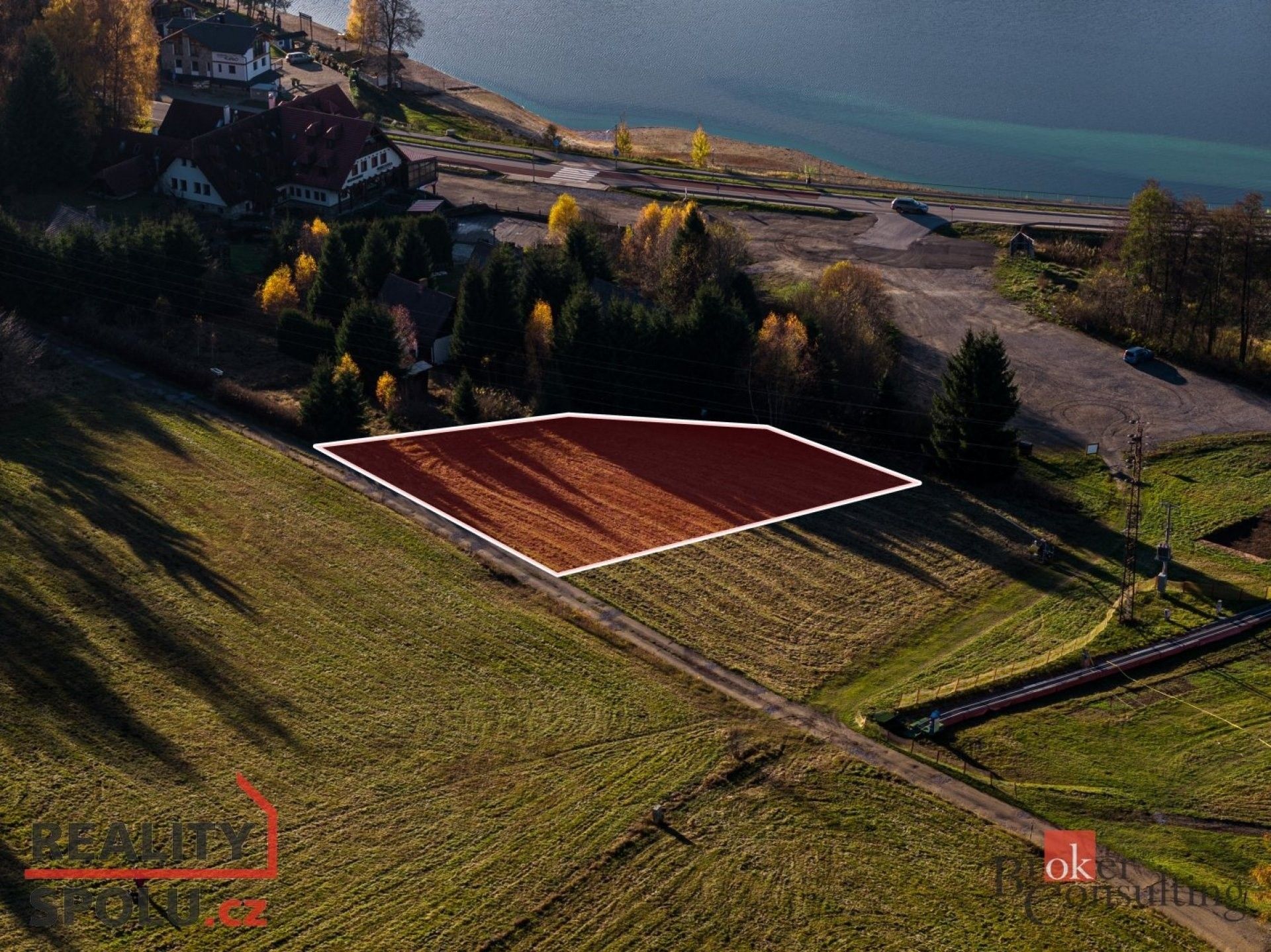 Komerční pozemky, Frymburk, 1 378 m²