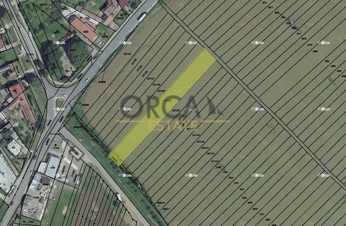 Zemědělské pozemky, Polešovice, 2 165 m²