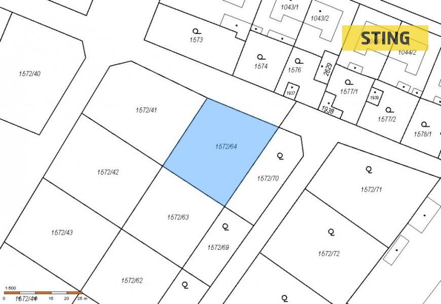 Prodej pozemek pro bydlení - Kladruby, Chlumec nad Cidlinou, 1 031 m²