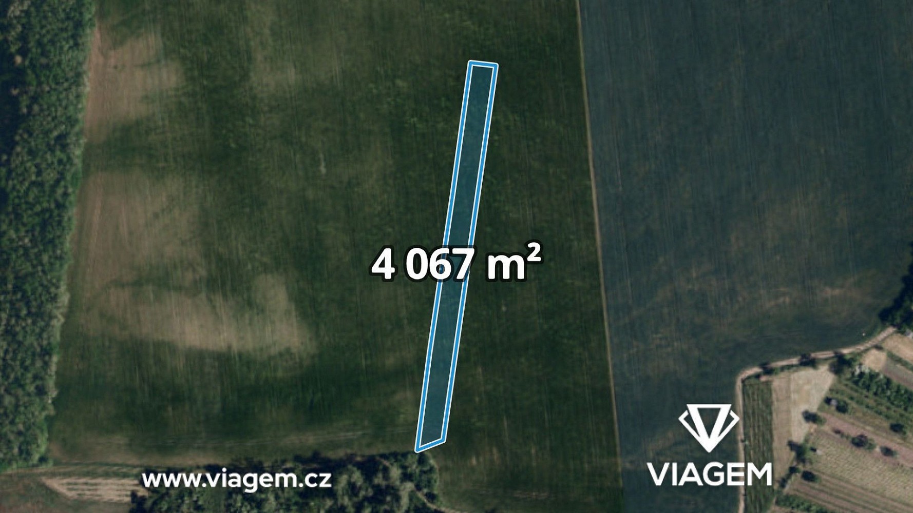 Zemědělský pozemek, 1 016 m²