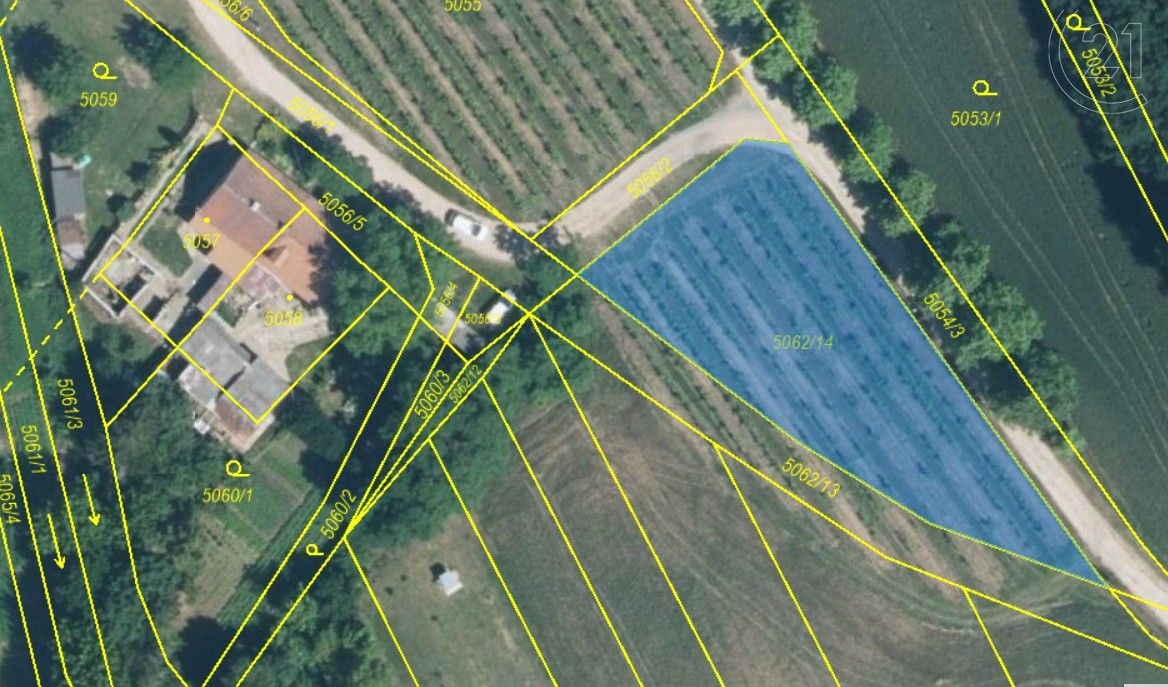 Prodej zemědělský pozemek - Bzenec, 1 129 m²