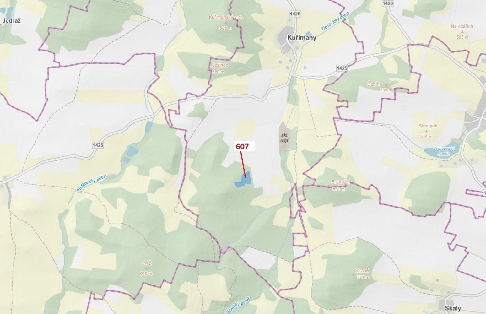 Lesy, Kuřimany, okres Strakonice, Jihočeský kraj - 1