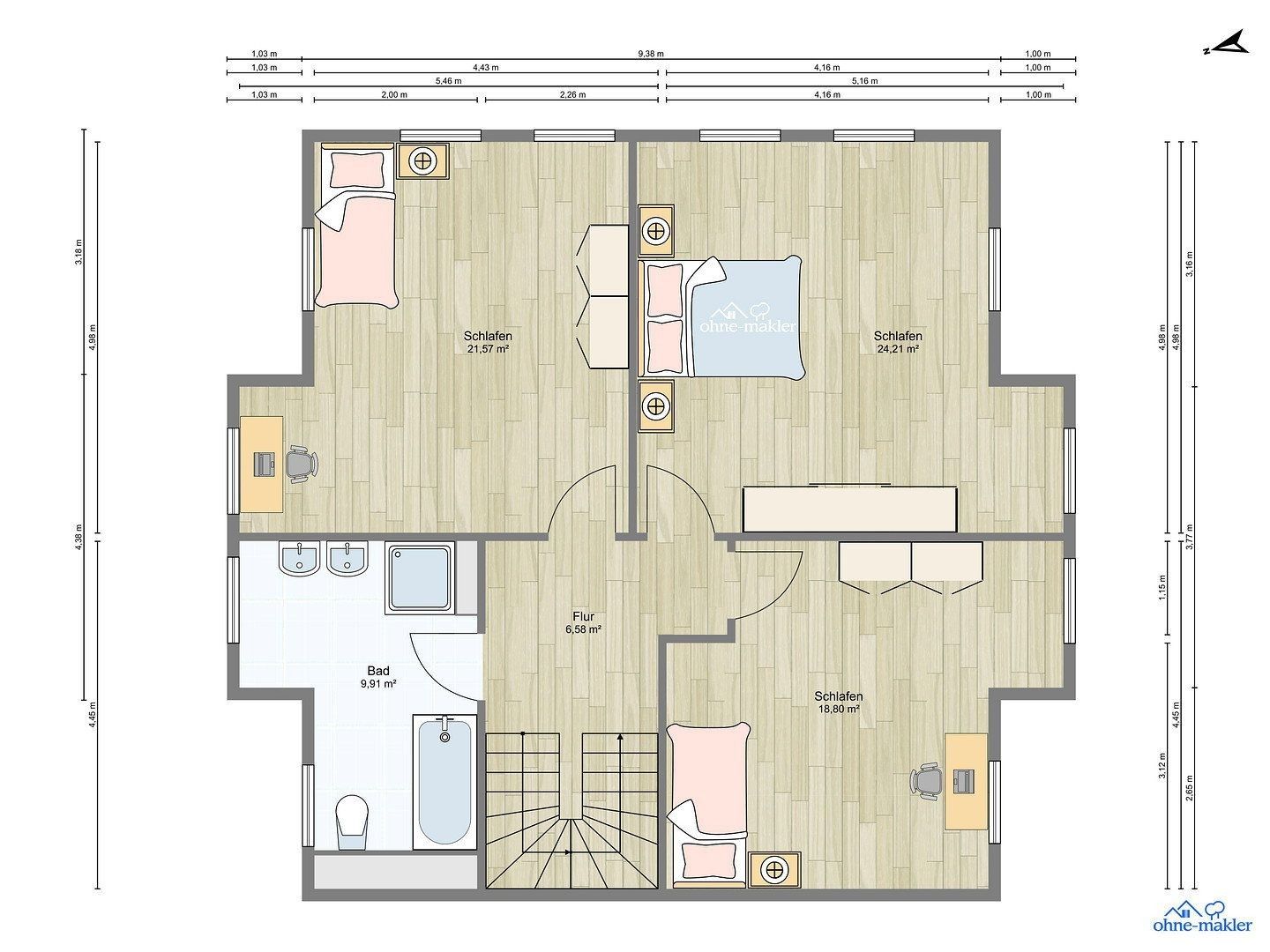 Prodej rodinný dům - Hamburg Nienstedten Hamburg 22609, 464 m² - 5