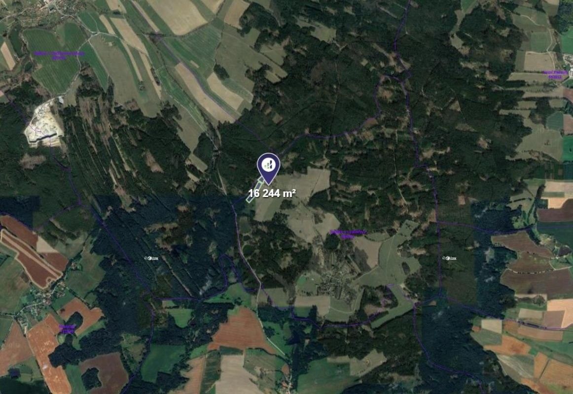 Prodej louka - Lodhéřov, 16 244 m² - 2