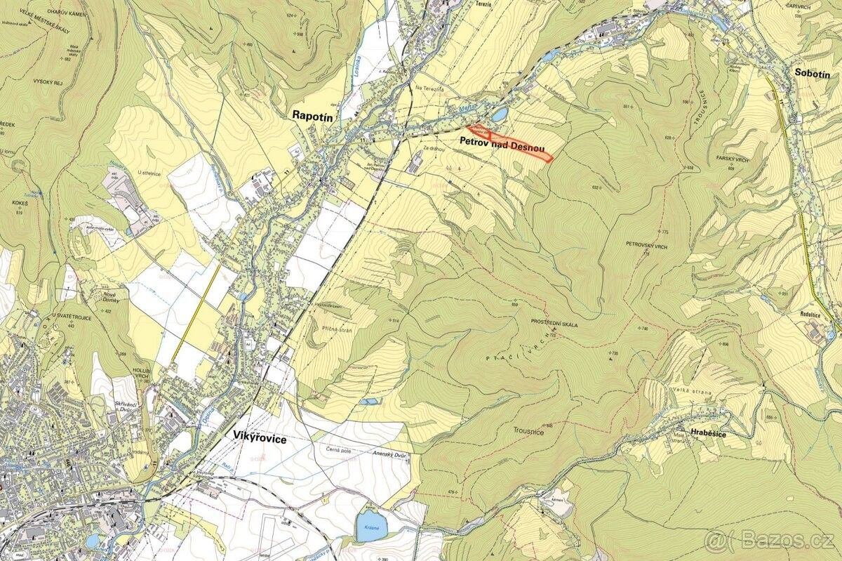 Prodej pozemek pro bydlení - Rapotín, 788 14