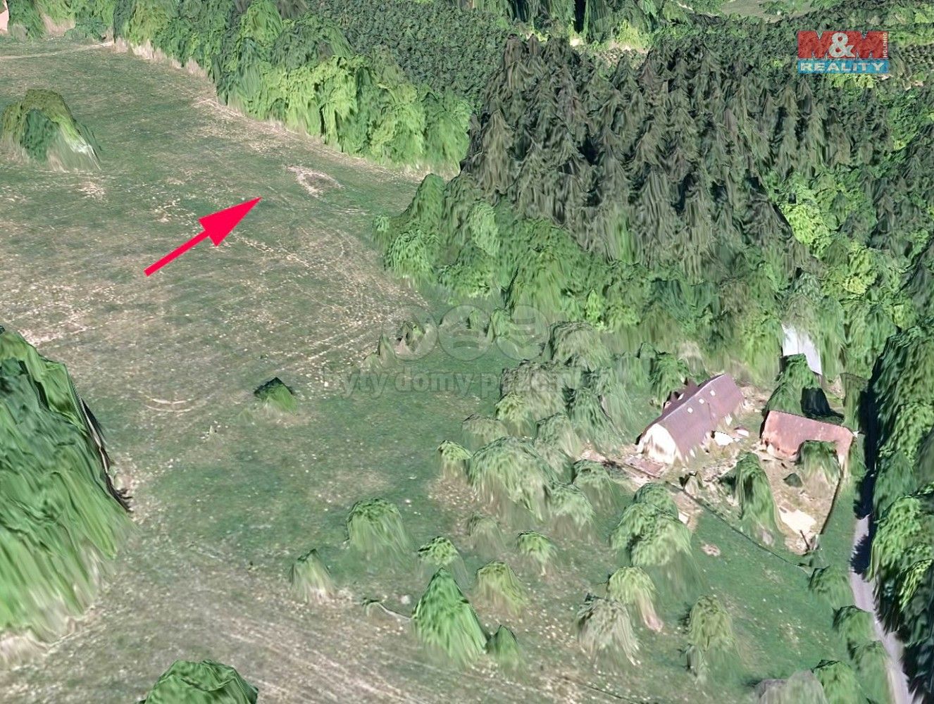 Louka, 4 463 m²