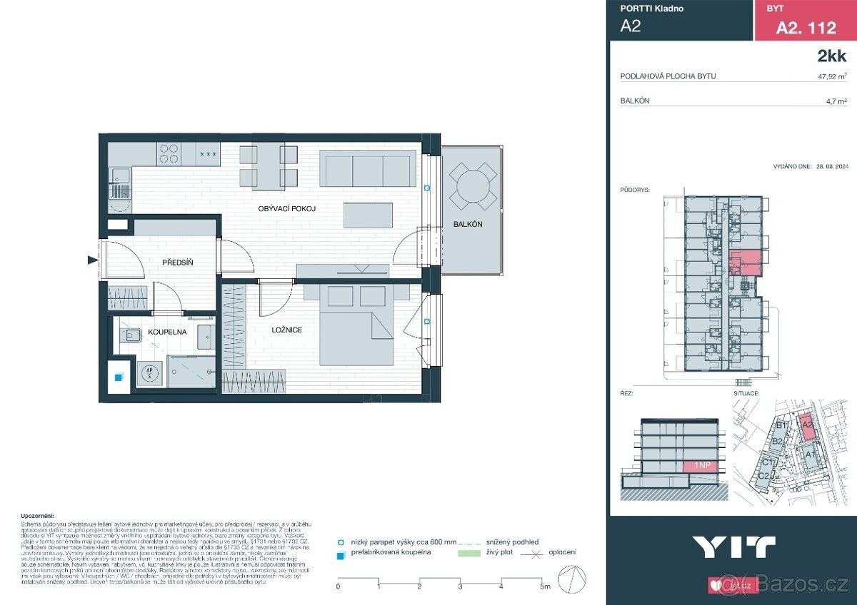 2+kk Apartment in Kladno, Kročehlavy - View 4