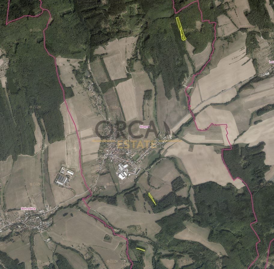 Prodej les - Dolní Lhota u Luhačovic, 763 23, 2 171 m²