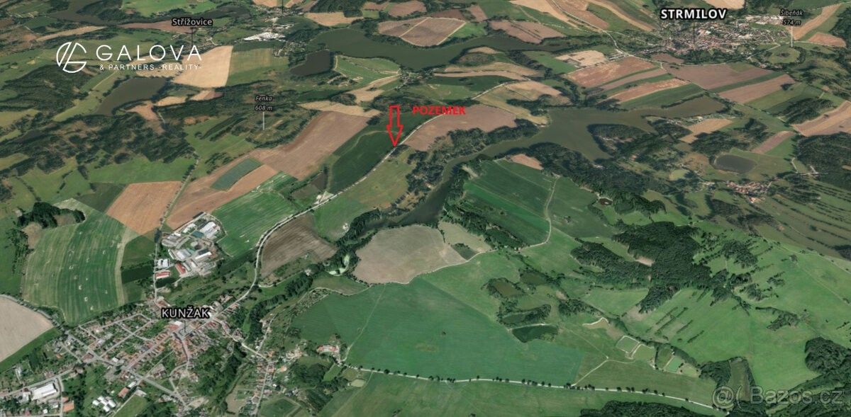 Pozemky pro bydlení, Kunžak, 378 62