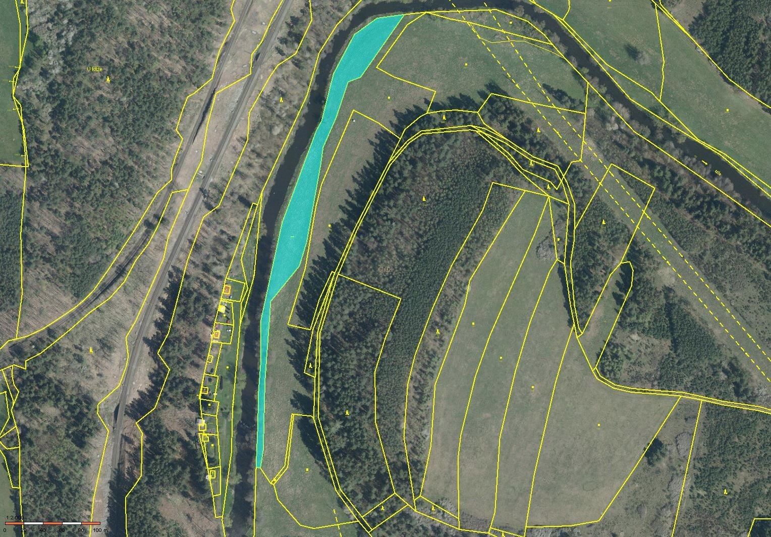 Rybníky, Holyně, Svojšín, 4 028 m²