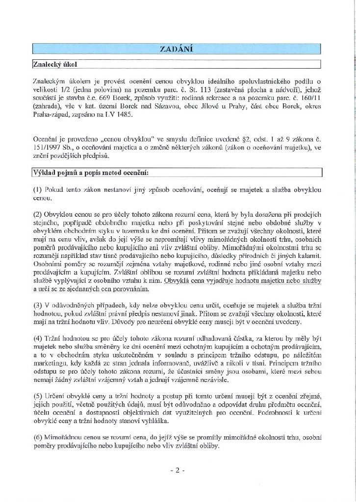 Prodej chata - Jílové u Prahy, 254 01