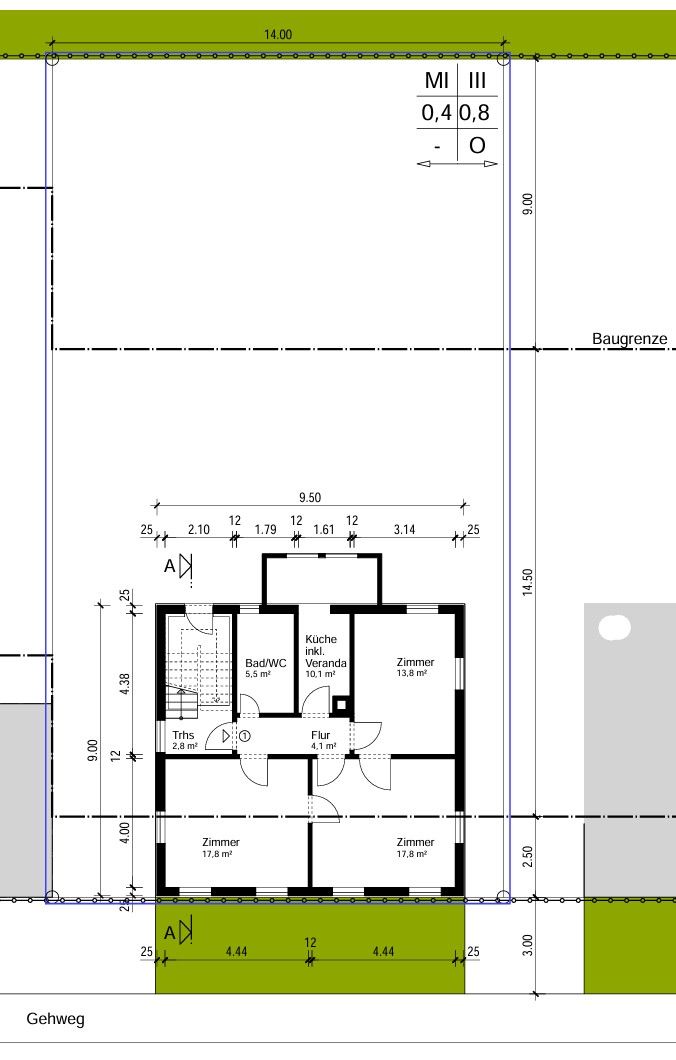 Rodinné domy, , Bádensko-Württembersko, 140 m² - 1