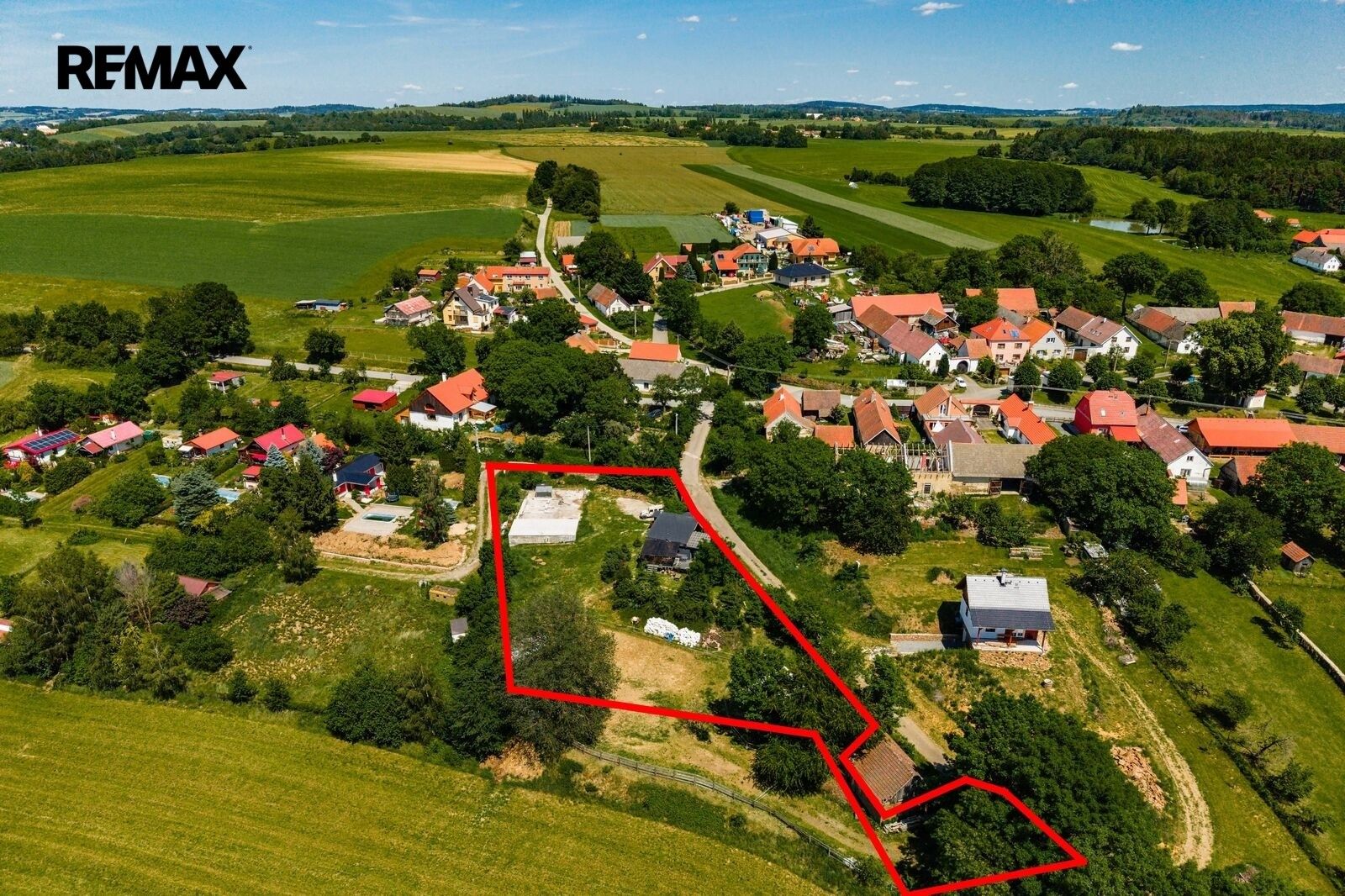 Pozemky pro bydlení, Krtov, 3 007 m² - 1