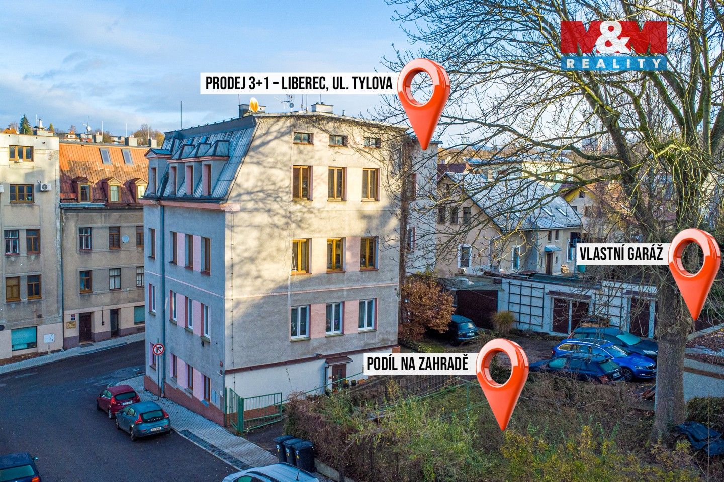 Prodej byt 3+1 - Tylova, Liberec, 74 m²