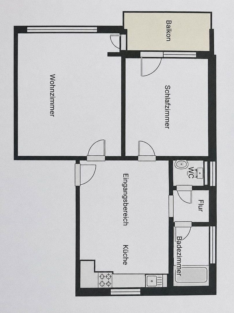 2+kk, , Porýní-Falc, 69 m² - 1