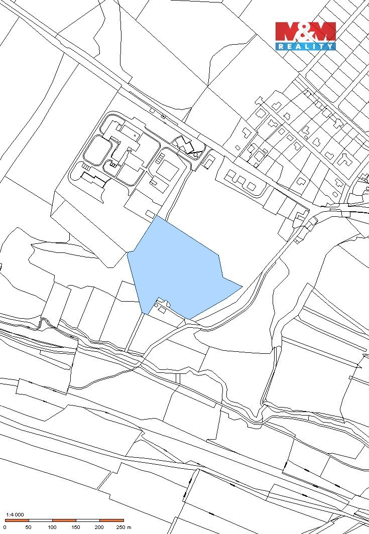 Prodej pozemek pro bydlení - Hrušovany u Chomutova, 431 43