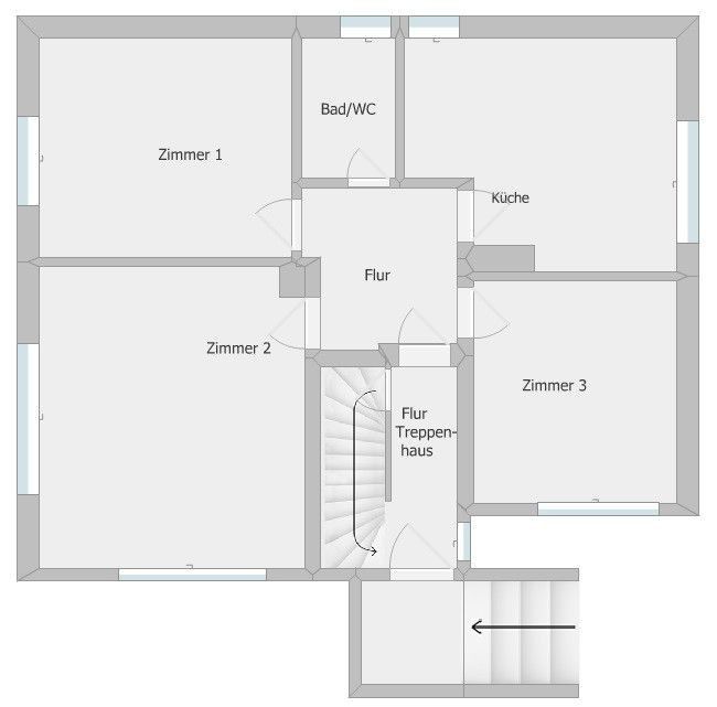 Rodinné domy, , Dolní Sasko, 123 m² - 1