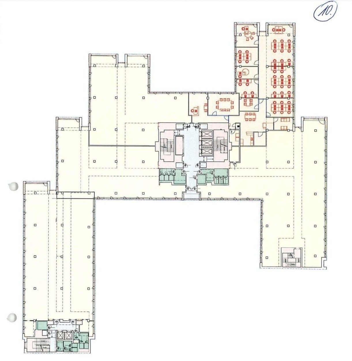 Kancelář · 458 m² · Štětkova, Praha - 3