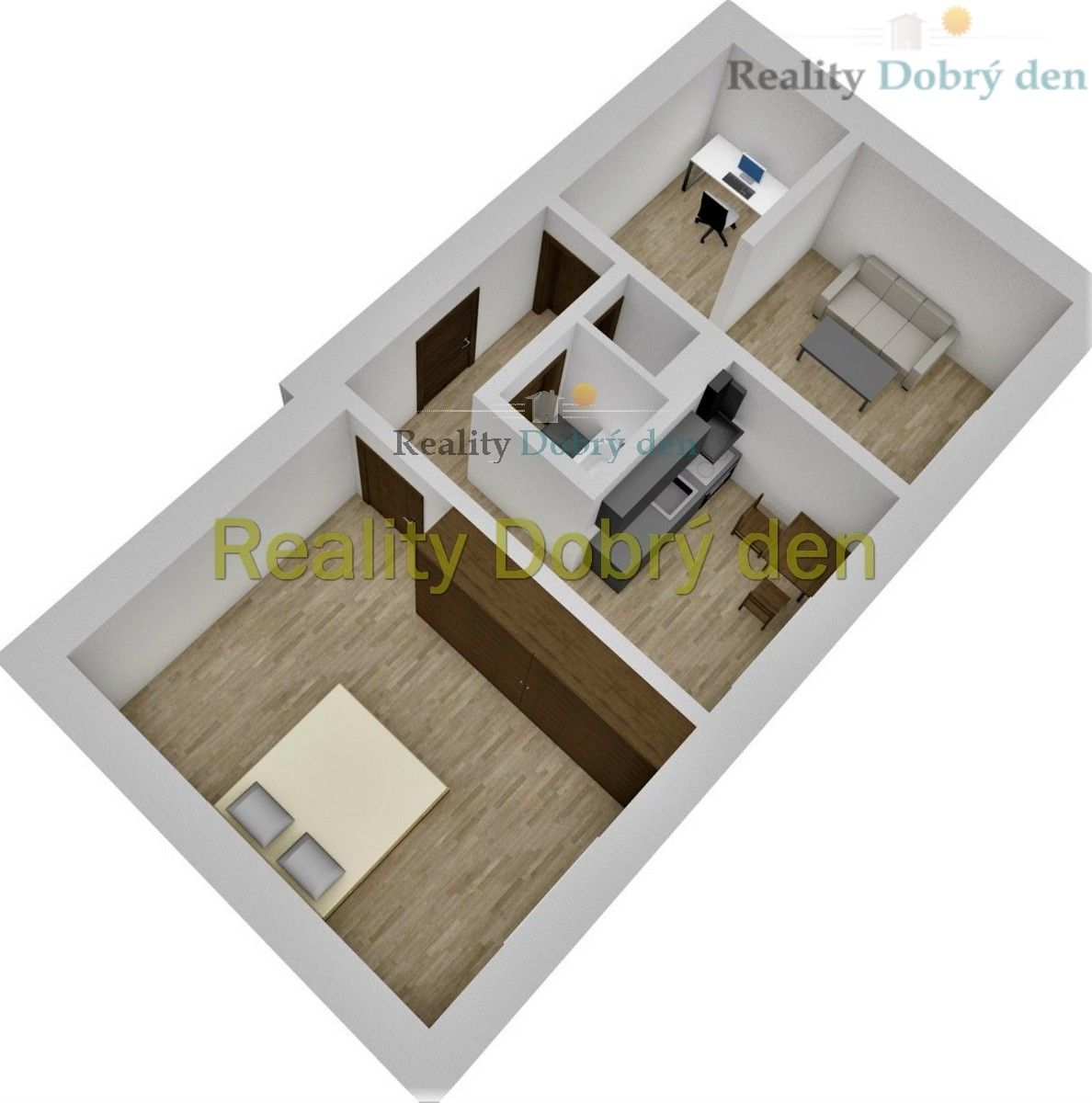 Pronájem byt 2+1 - Hany Kvapilové, Opava, 52 m²