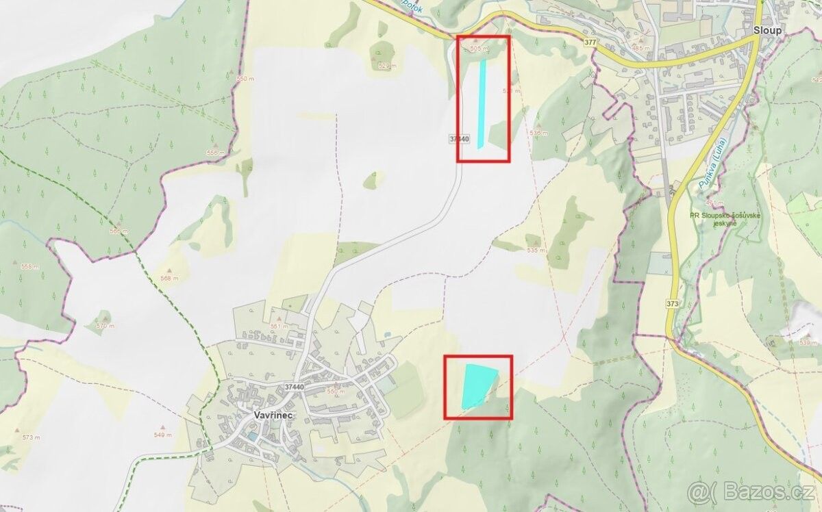 Pozemky pro bydlení, Sloup v Moravském Krasu, 679 13 - 2