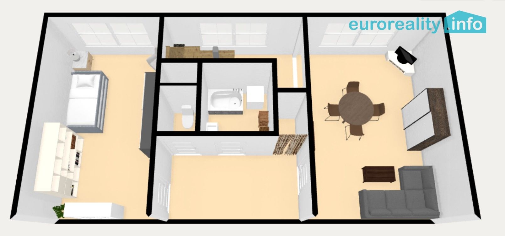 Prodej byt 2+1 - Koterovská, Plzeň Východní Předměstí, 55 m² - 5