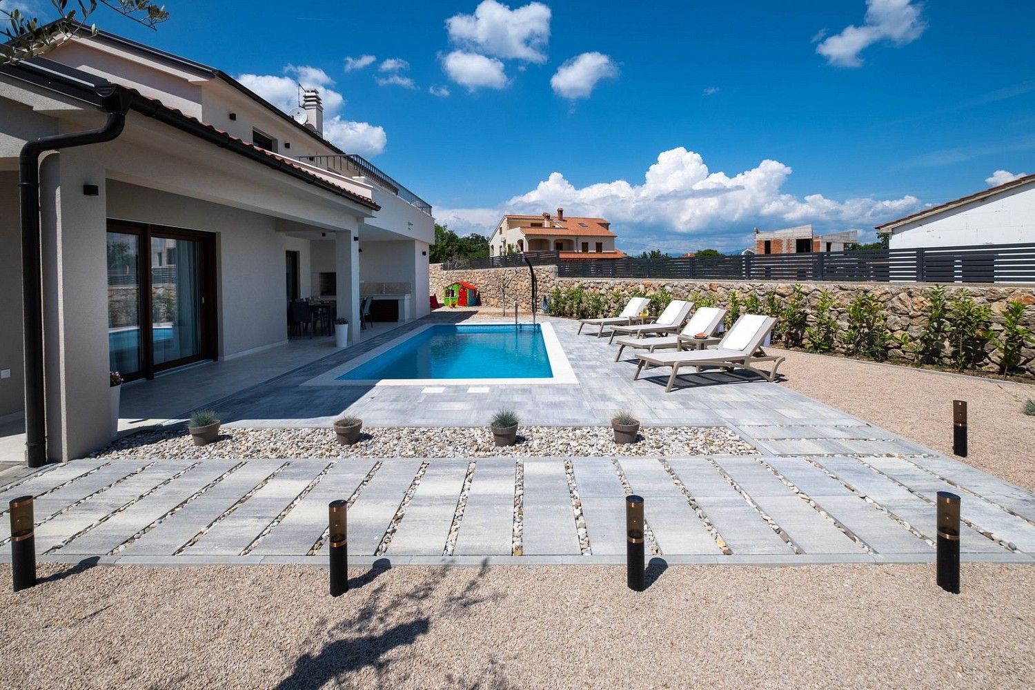 Rodinné domy, Krk, Primorsko-goranska županija, Chorvatsko, 160 m² - 2