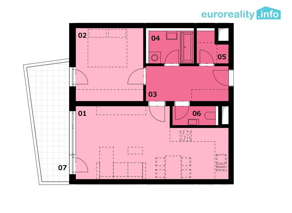 Byt 2+kk · 60 m² · Sedlecká, Karlovy Vary Rybáře - 4
