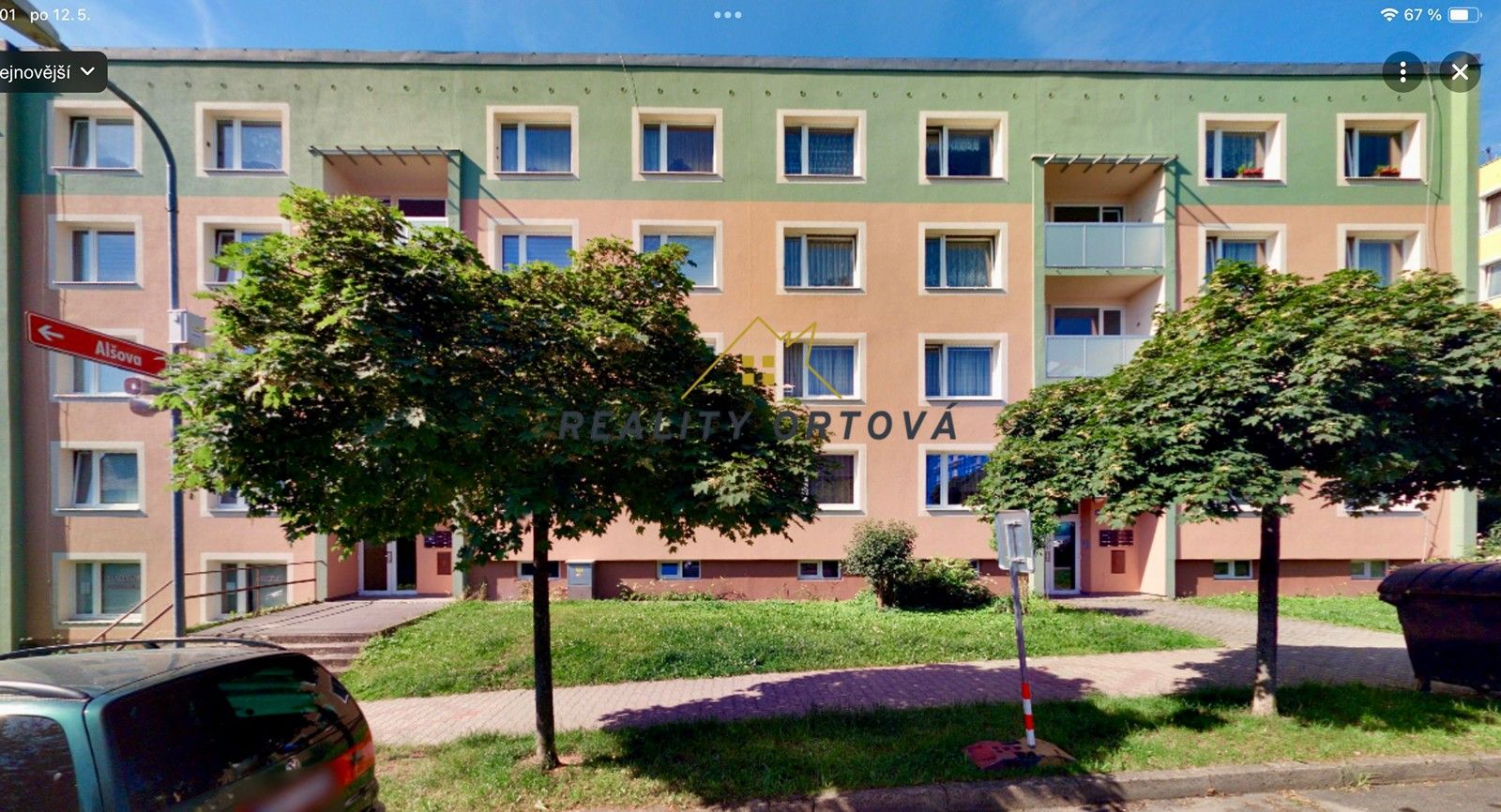2+kk, Husova, Nový Bor, 35 m²