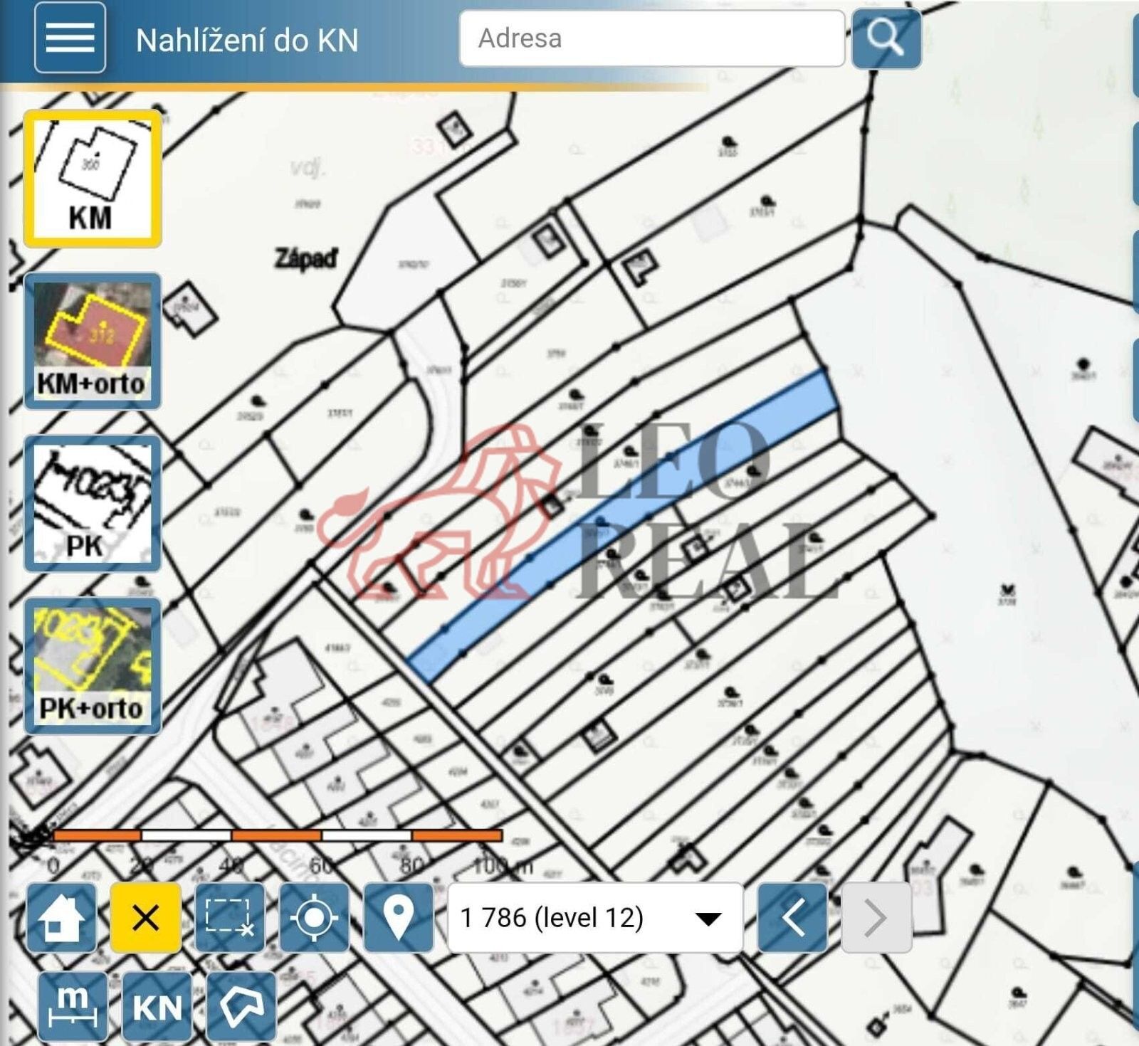 Pozemky pro bydlení, Azurová, Brno, 939 m²