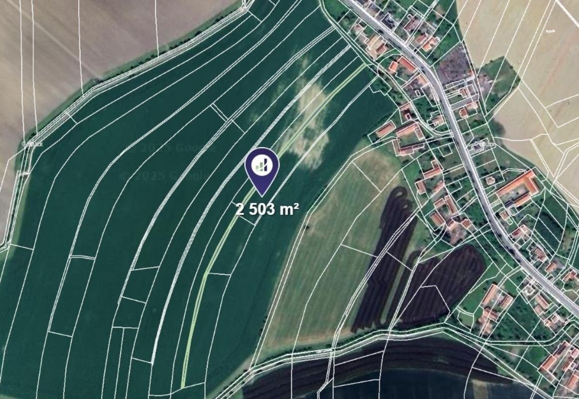 Zemědělské pozemky, Ostřetín, 1 252 m²