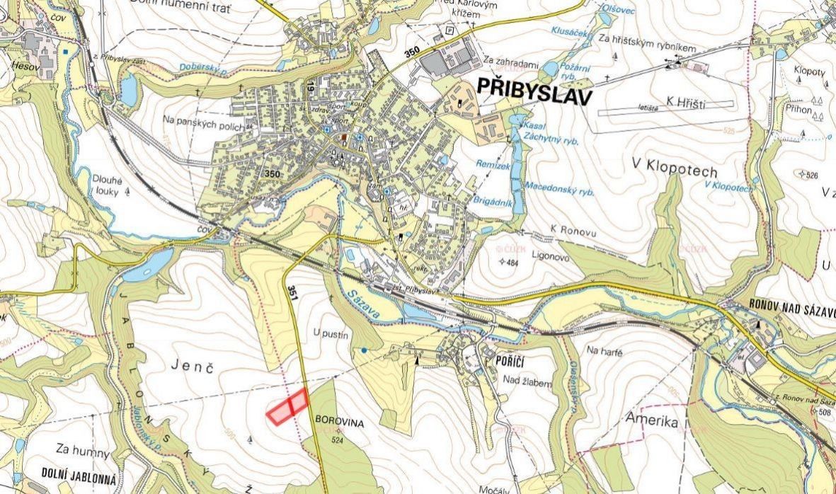 Prodej pozemek pro bydlení - Dlouhá Ves, 582 22