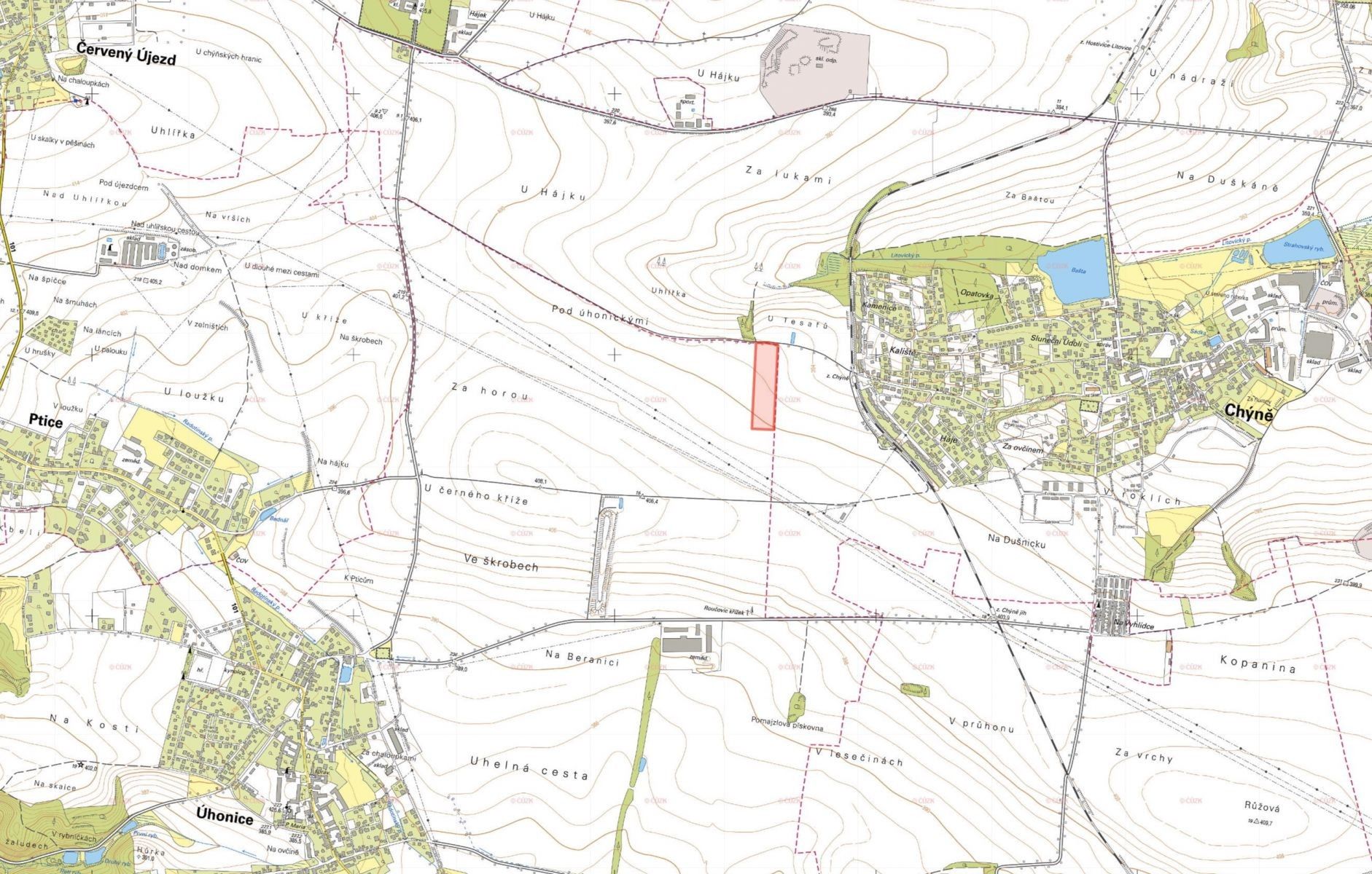 Prodej zemědělský pozemek - Úhonice