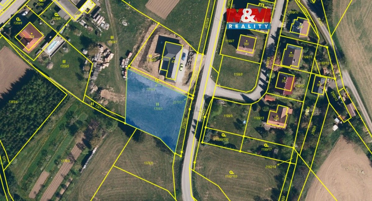 Pozemky pro bydlení, Vyskytná u Pelhřimova, 394 05