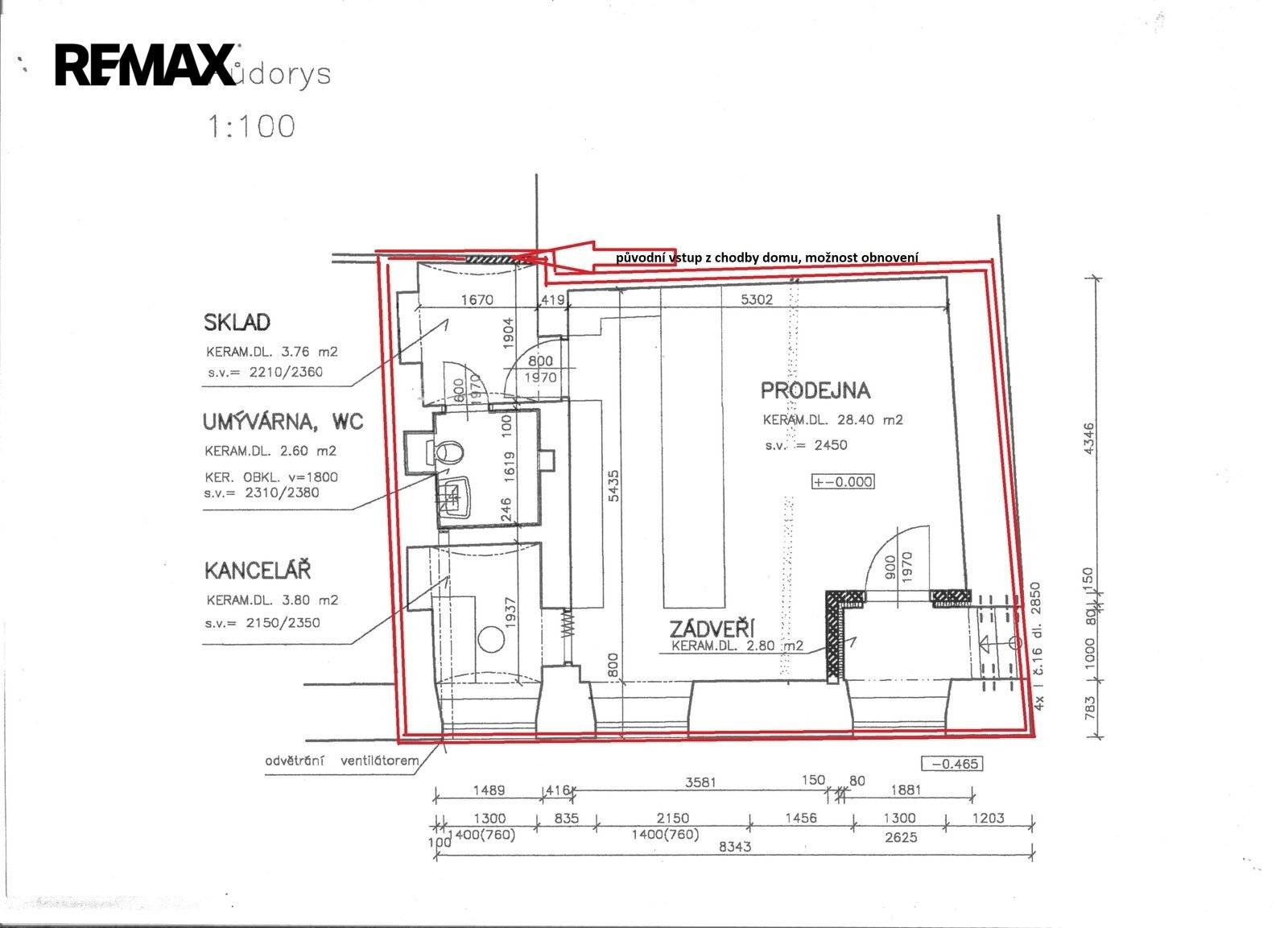 Obchodní prostory · 41 m² · Poštovní 884, Jeseník - 3