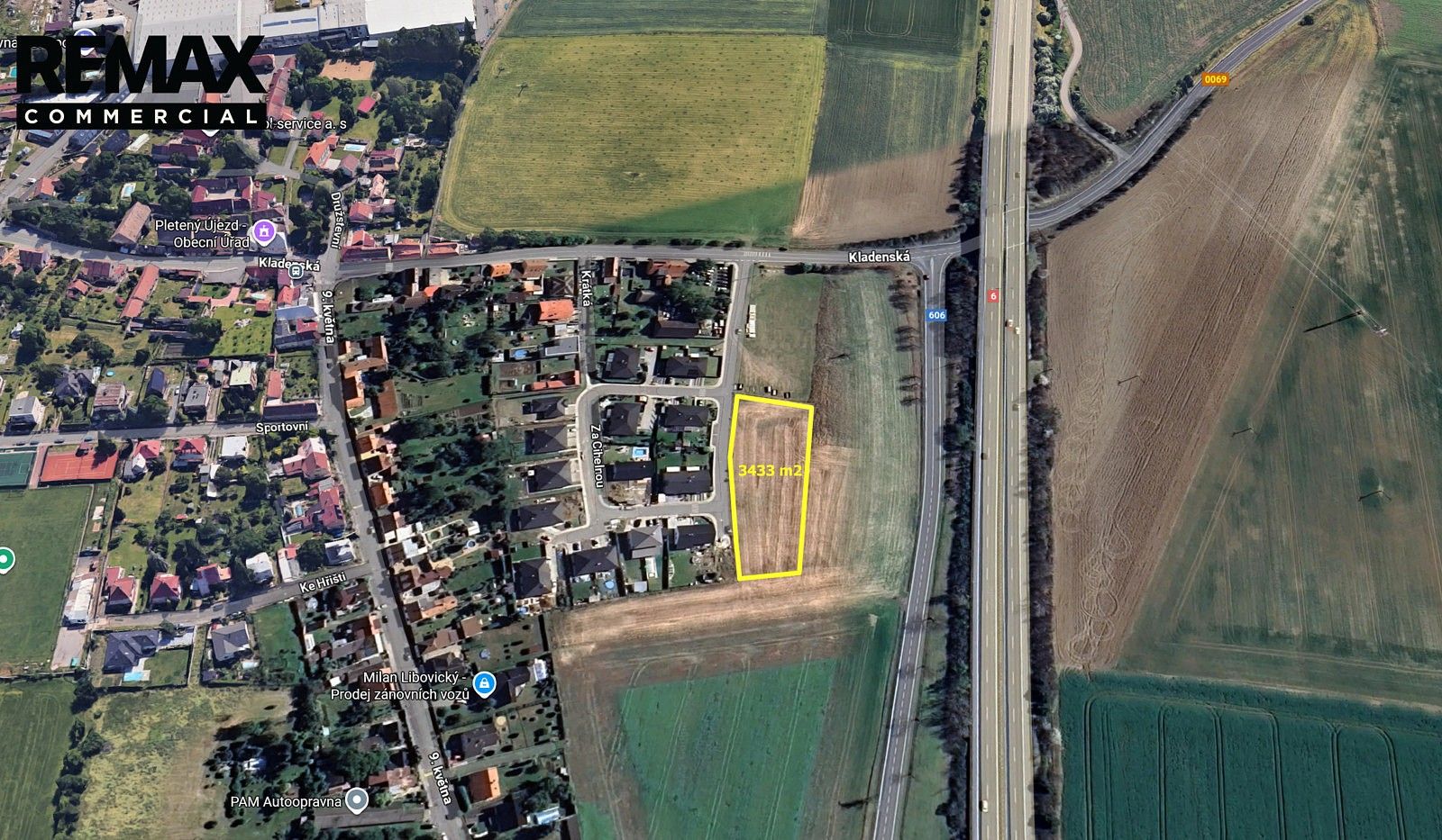 Komerční pozemek · Pletený Újezd, okres Kladno - 4