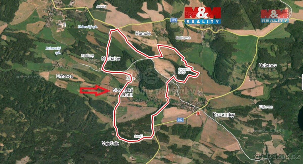 Pozemky pro bydlení, Dobříš, 263 01