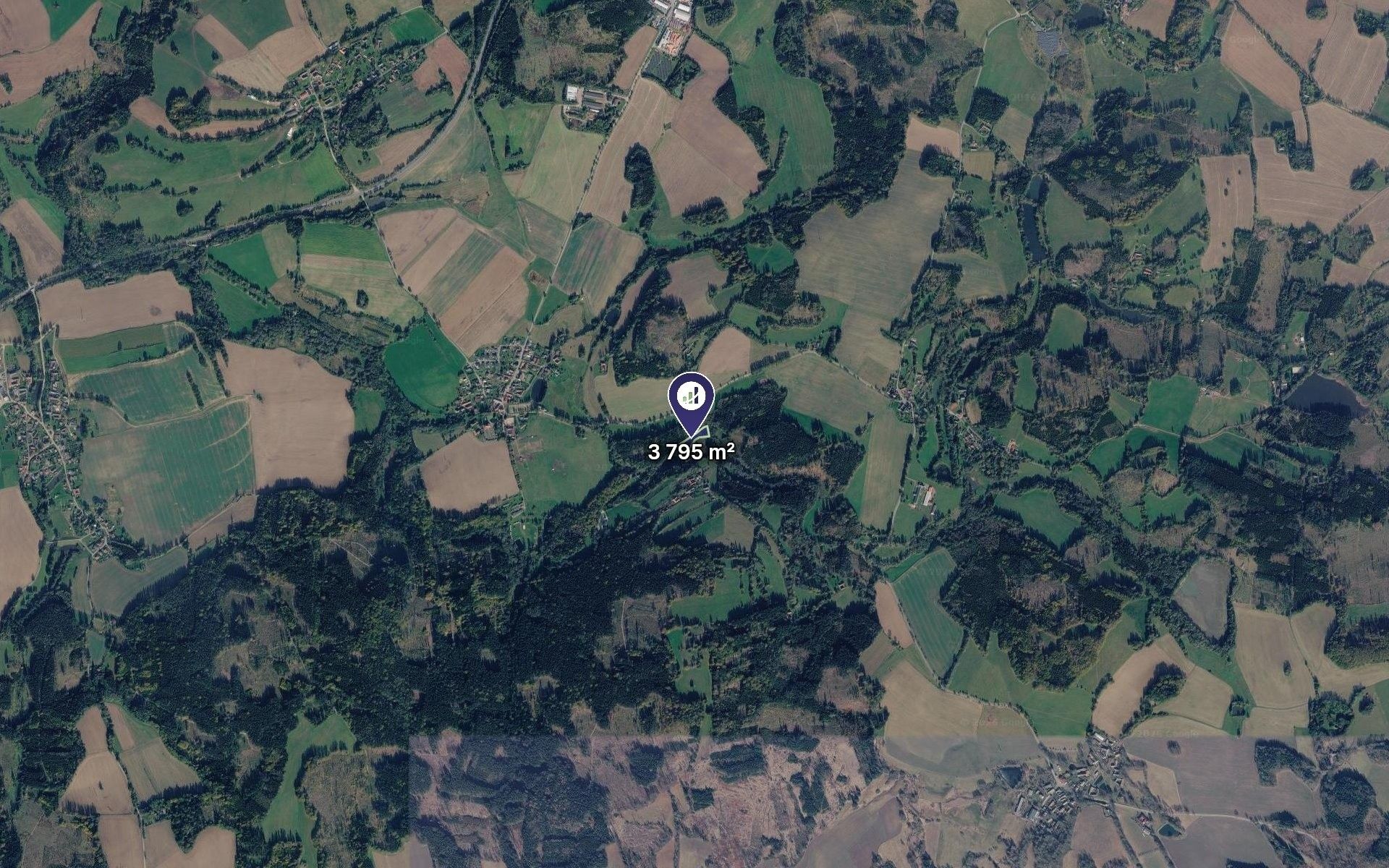 Louky, Staré Bříště, 3 795 m² - 2