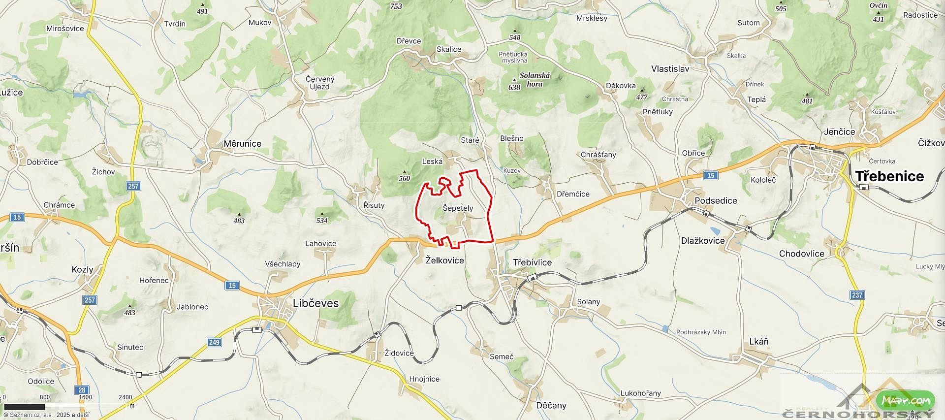 Zemědělský pozemek · Třebívlice - Šepetely, okres Litoměřice - 4