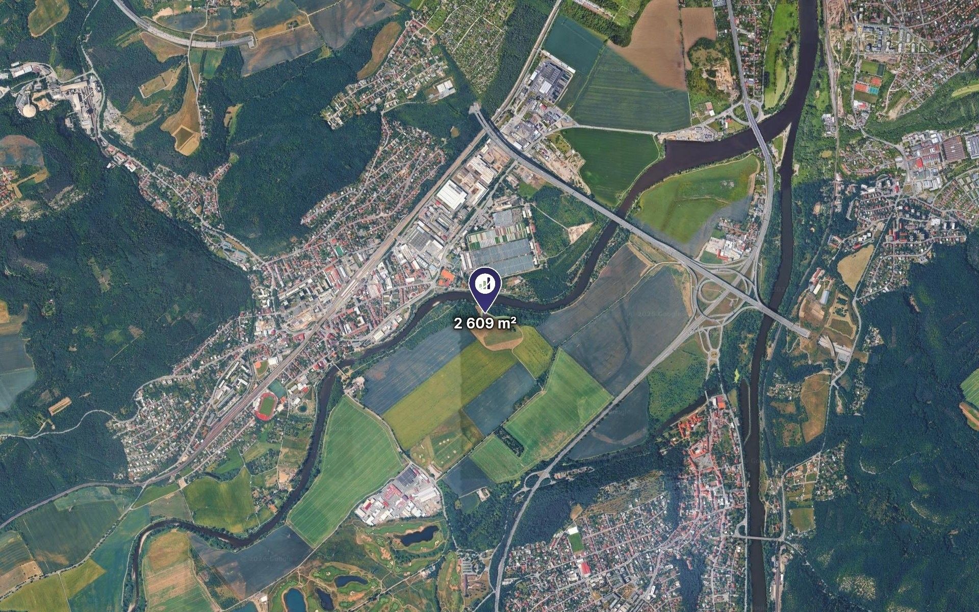 Zemědělské pozemky, Zbraslav, Praha, 1 305 m² - 2
