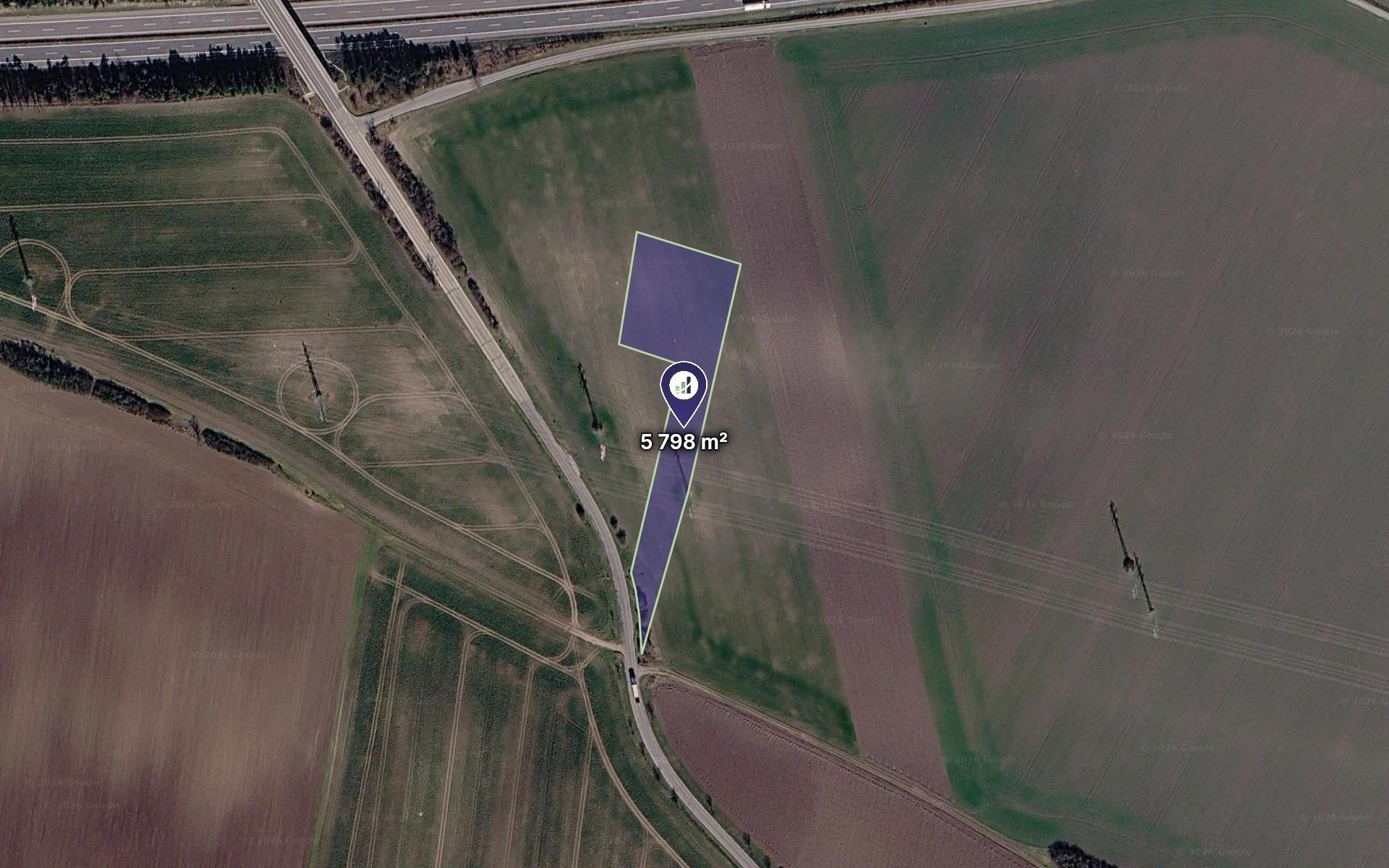 Zemědělský pozemek, 1 581 m²