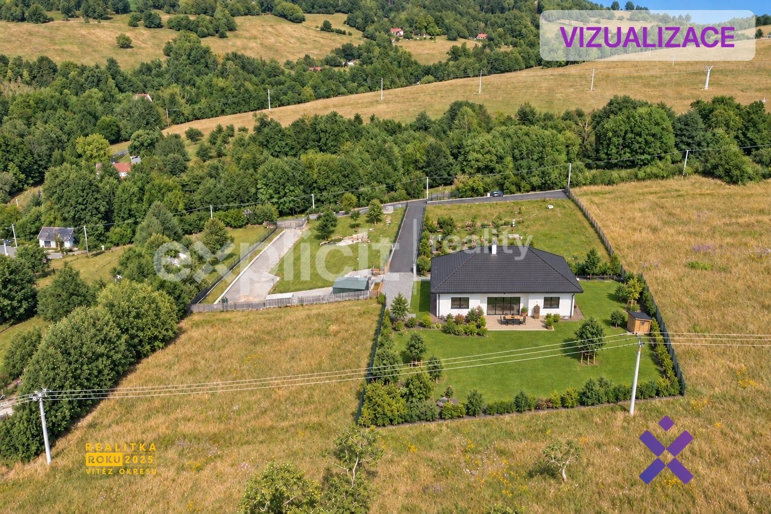 Pozemek pro bydlení · 1 713 m² · Lopeník - 3
