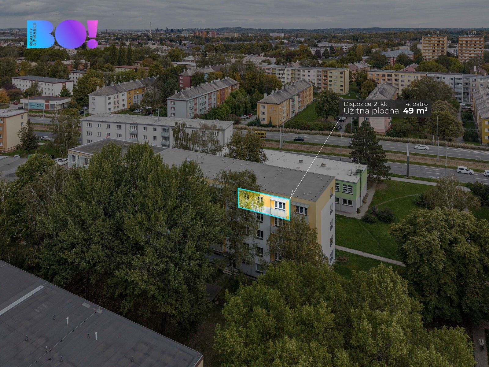 2+kk, Mitušova, Ostrava Hrabůvka, 49 m² - 1